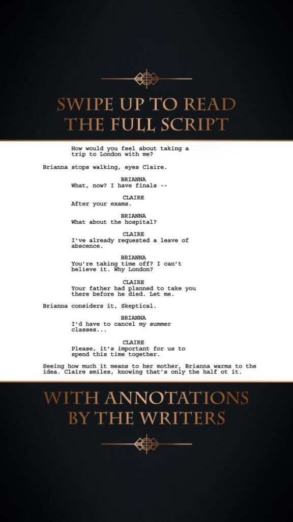 BTS: 505 Perpetual Adoration – Outlander Watch