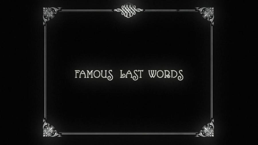 BTS: 508 Famous Last Words – Outlander Watch