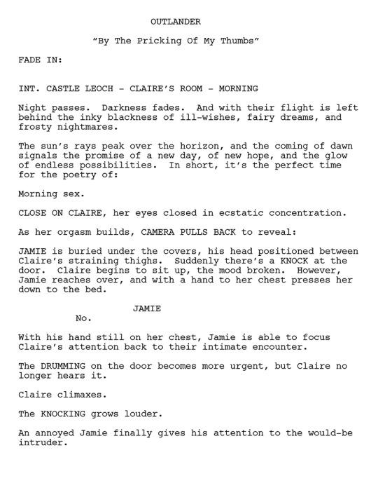 Outlaws Script script110-scene – Outlander Watch