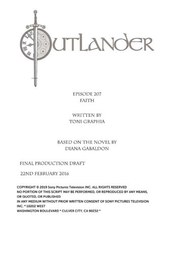 Script for 207 Faith – Outlander Watch